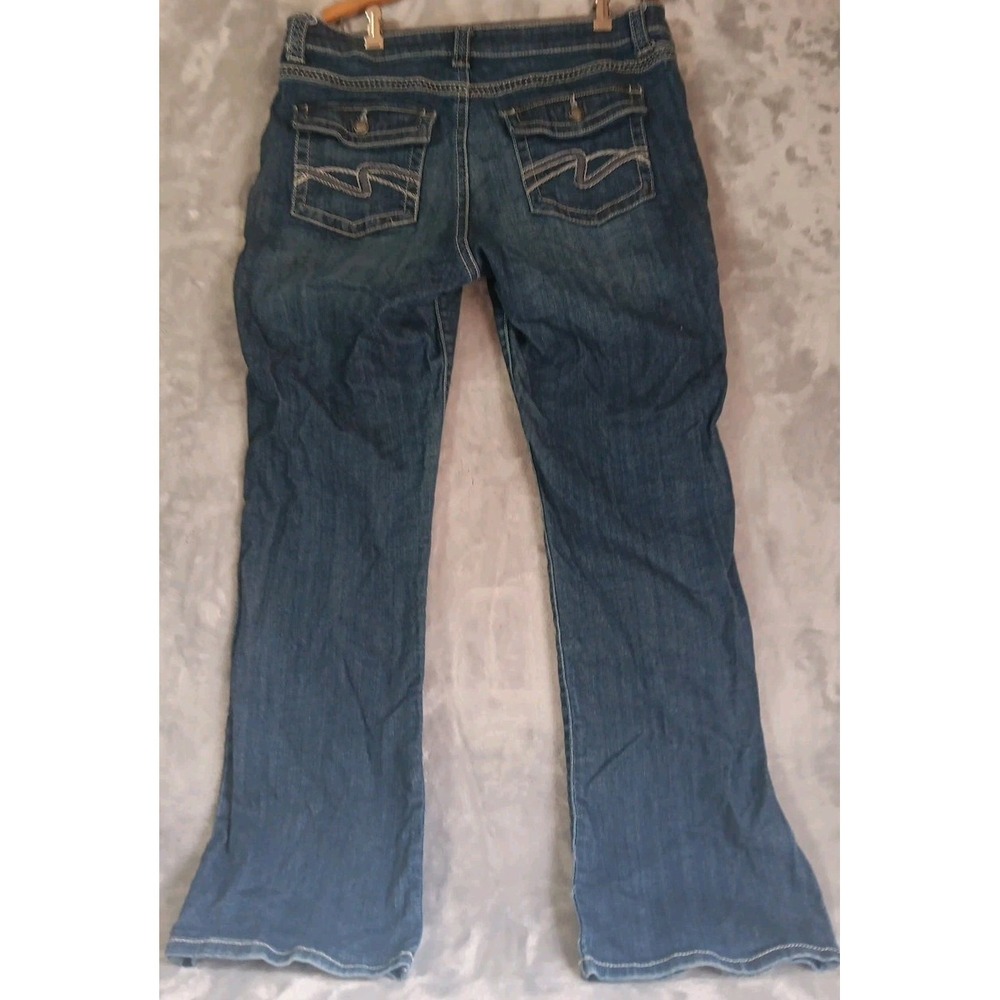 Lee Slender Secret Jeans‎ Womens 16 M Lower on The Waist Bootcut Blue